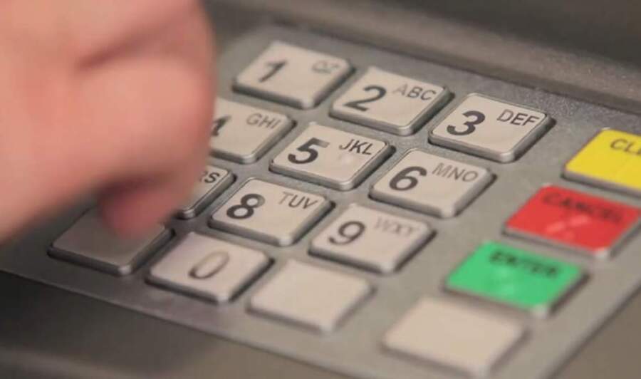 Bankomāta tastatūra