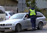 Apturēts BMW un policija