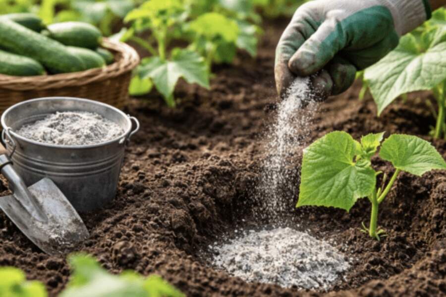 Gurķi augs griezdamies, ja stādot bedrītē pievienosi šo: pieredzējušu agronomu metode