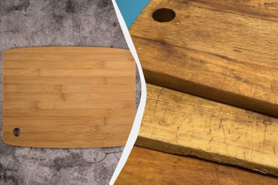 Koka virtuves dēlītis būs kā jauns: viena vienkārša viltība, kā to pāris minūtēs notīrīt no melnumiem