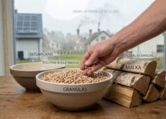 Ekspertu prognoze: cik ilgi vēl drīkstēsim kurināt ar granulām un malku?