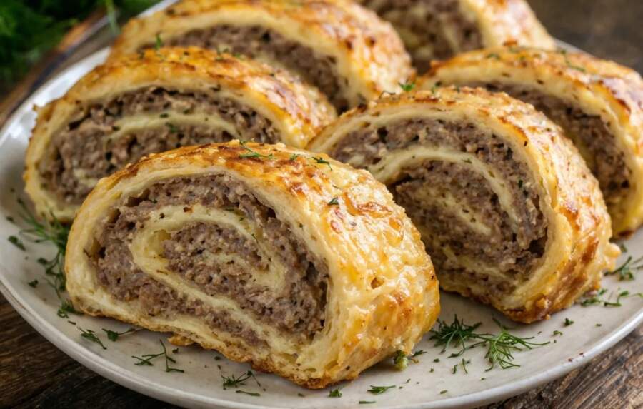 Kāpēc es parasto kotlešu vietā gatavoju sulīgu gaļas ruleti siera mētelītī: mana pārbaudītā recepte
