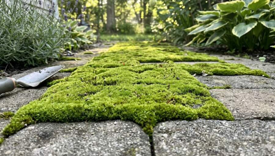 Neizlej šo ūdeni – kā atbrīvoties no sūnām starp bruģakmeņiem, neizmantojot dārgu ķīmiju